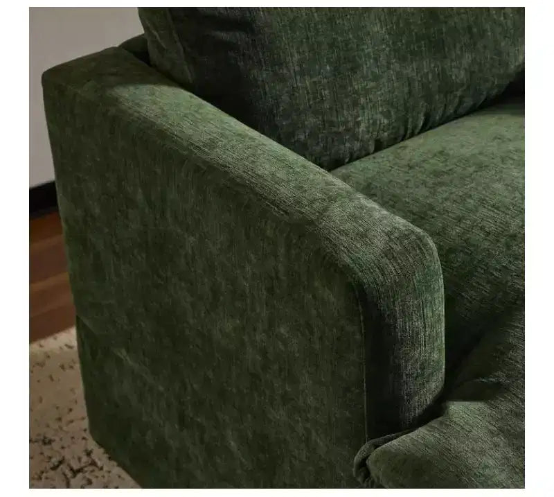 Poltrona girevole accentuale a botte in velluto beige/nero/marrone/verde scuro/azzurro, a sedile singolo