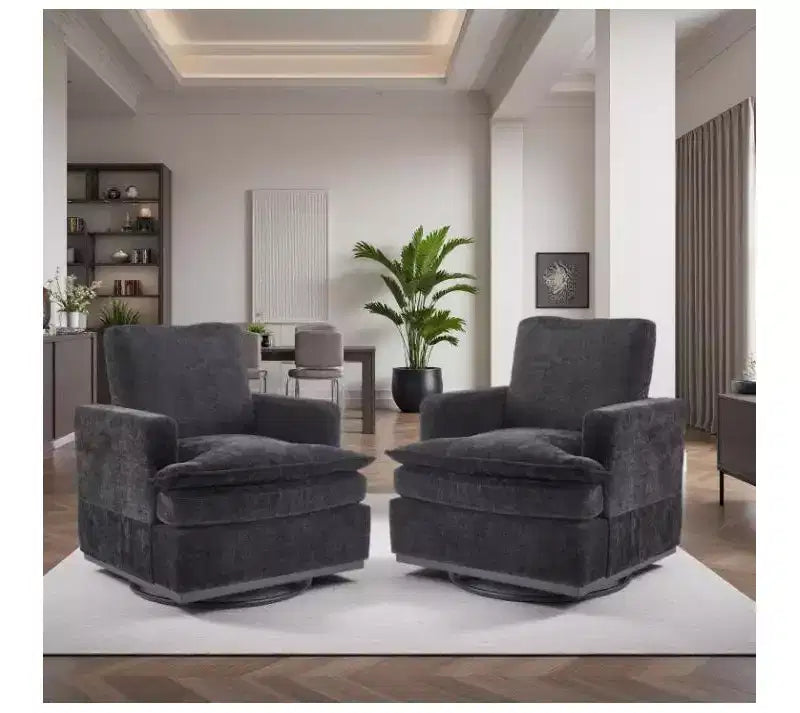 Poltrona girevole accentuale a botte in velluto beige/nero/marrone/verde scuro/azzurro, a sedile singolo