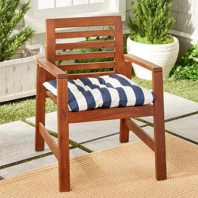 Cuscino per seduta da esterno, idrorepellente, resistente ai raggi UV, 1 posto