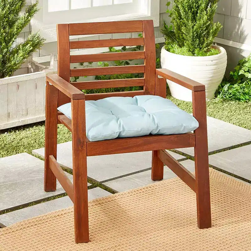 Cuscino per seduta da esterno, idrorepellente, resistente ai raggi UV, 1 posto