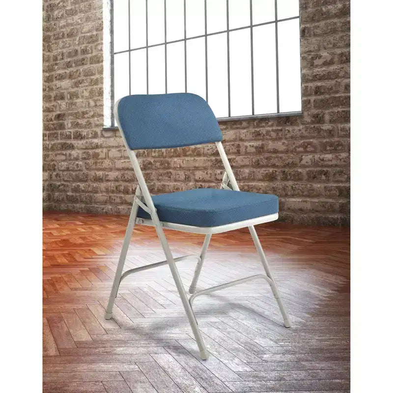 Sedia pieghevole imbottita senza braccioli in oro antico/bordeaux/grigio antracite/blu regale, set da 2