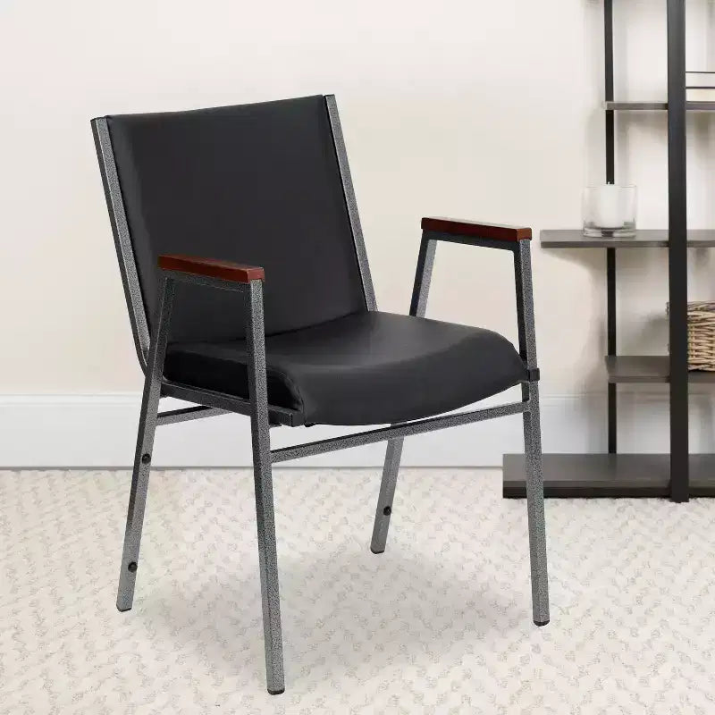 Sedia impilabile con braccioli – Multicolore, Tessuto/Vinile, Seduta singola