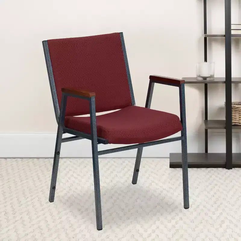 Sedia impilabile con braccioli – Multicolore, Tessuto/Vinile, Seduta singola