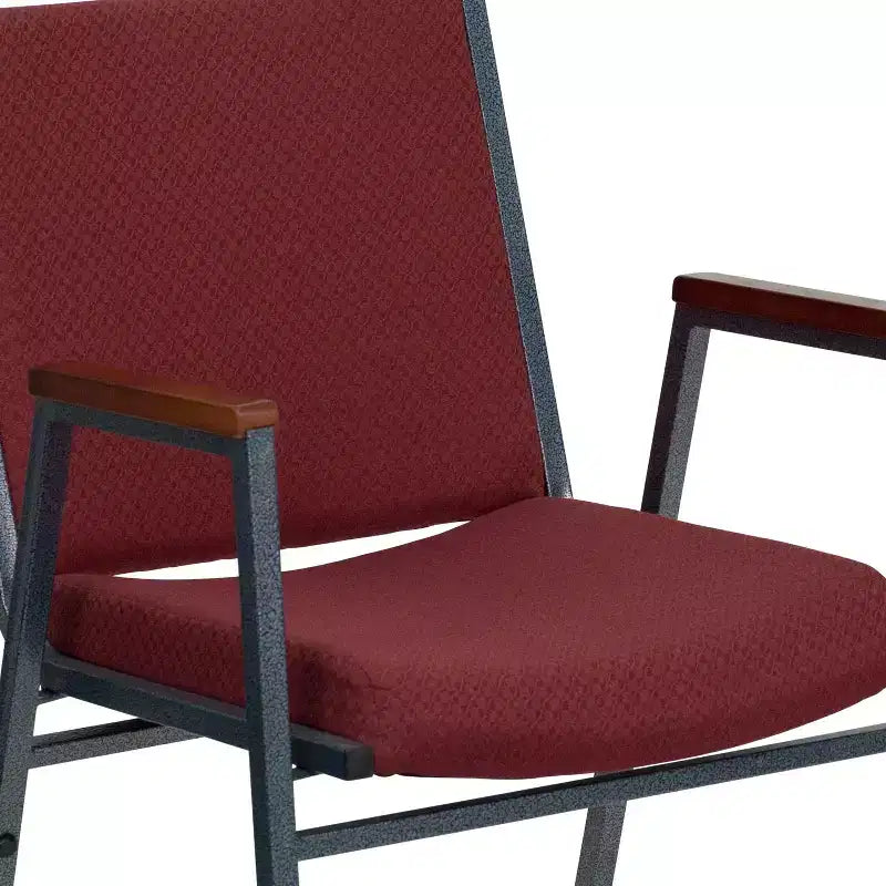 Sedia impilabile con braccioli – Multicolore, Tessuto/Vinile, Seduta singola