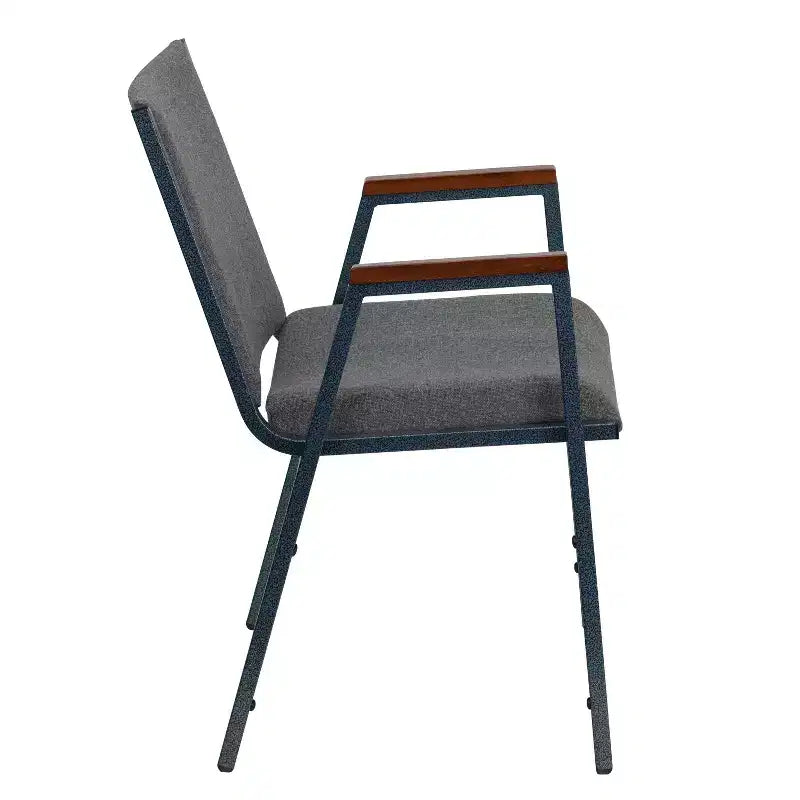 Sedia impilabile con braccioli – Multicolore, Tessuto/Vinile, Seduta singola