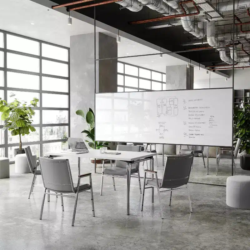 Sedia impilabile con braccioli – Multicolore, Tessuto/Vinile, Seduta singola