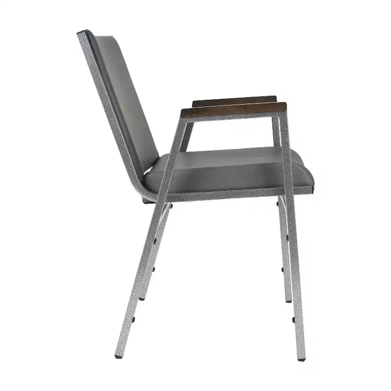 Sedia impilabile con braccioli – Multicolore, Tessuto/Vinile, Seduta singola
