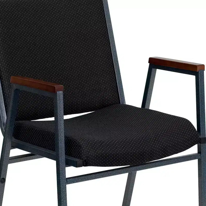 Sedia impilabile con braccioli – Multicolore, Tessuto/Vinile, Seduta singola