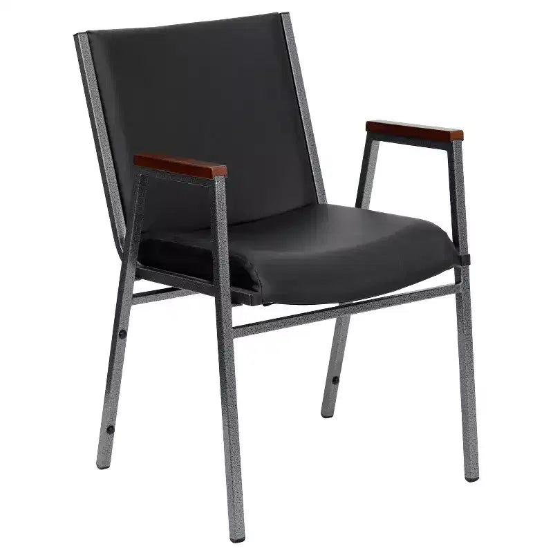 Sedia impilabile con braccioli – Multicolore, Tessuto/Vinile, Seduta singola