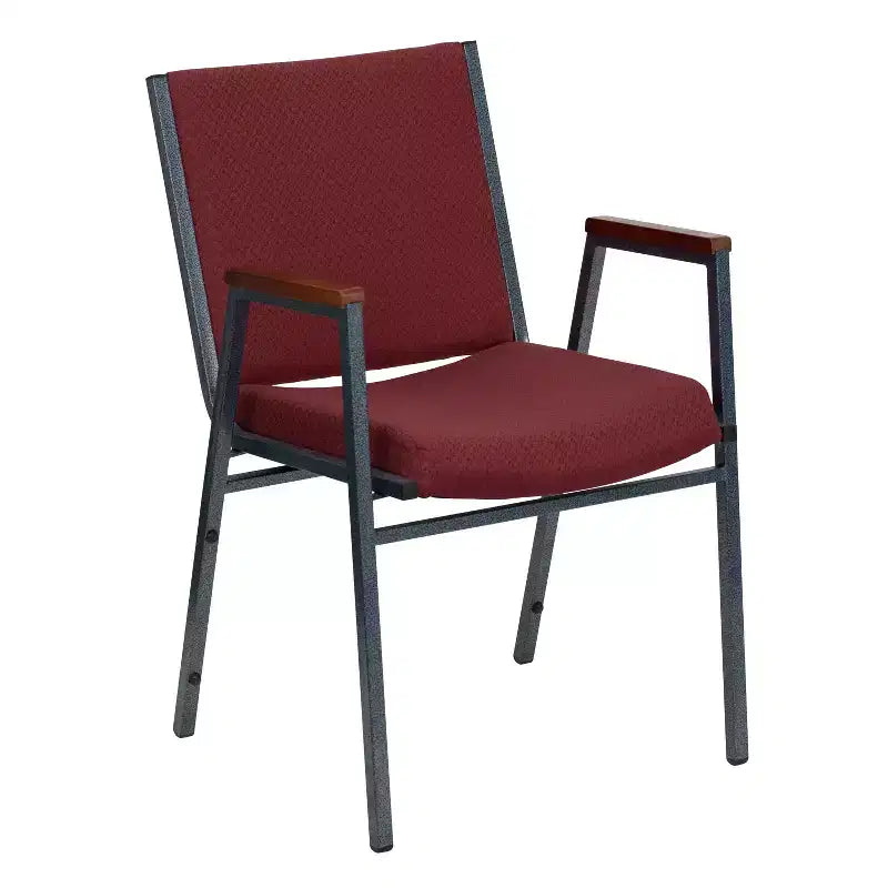 Sedia impilabile con braccioli – Multicolore, Tessuto/Vinile, Seduta singola