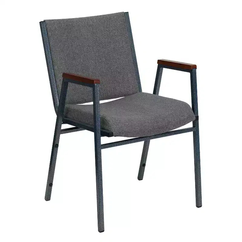 Sedia impilabile con braccioli – Multicolore, Tessuto/Vinile, Seduta singola