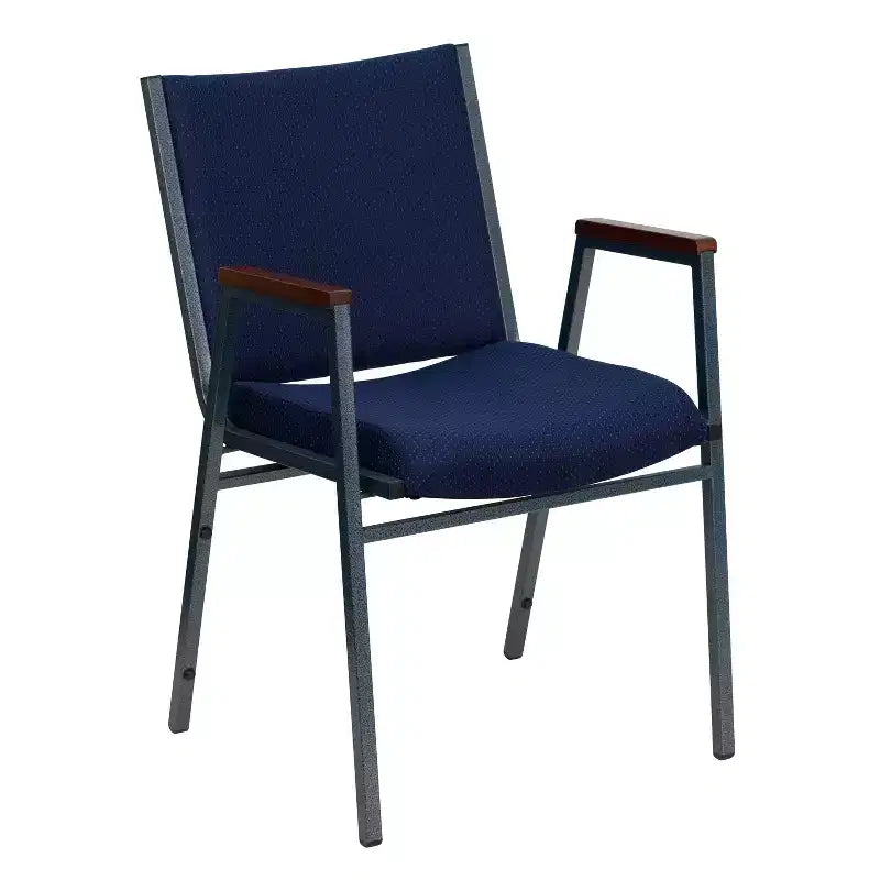 Sedia impilabile con braccioli – Multicolore, Tessuto/Vinile, Seduta singola