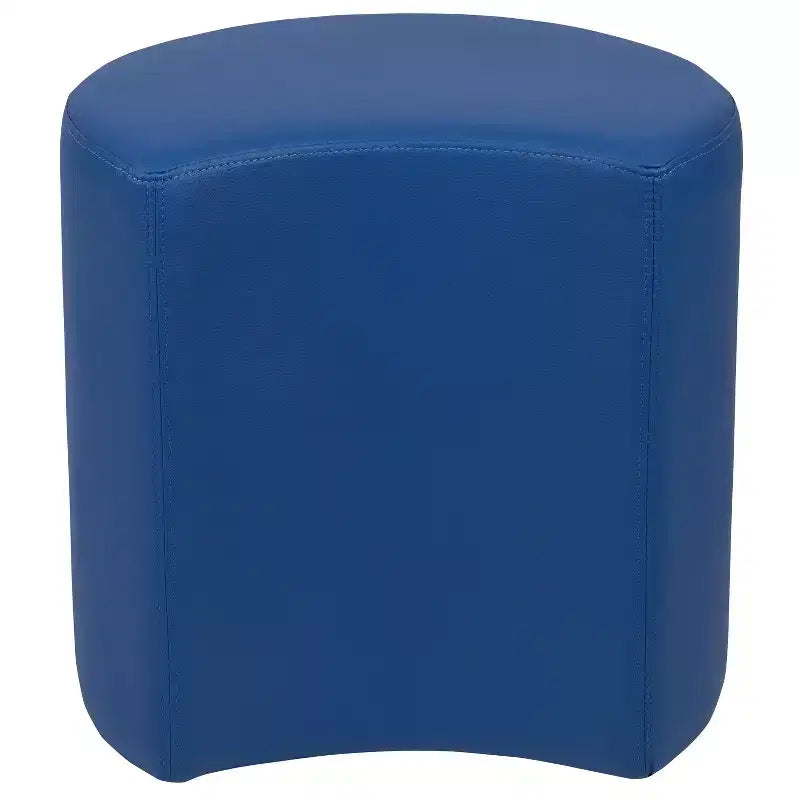 Pouf modulare a forma di luna, multicolore, seduta singola