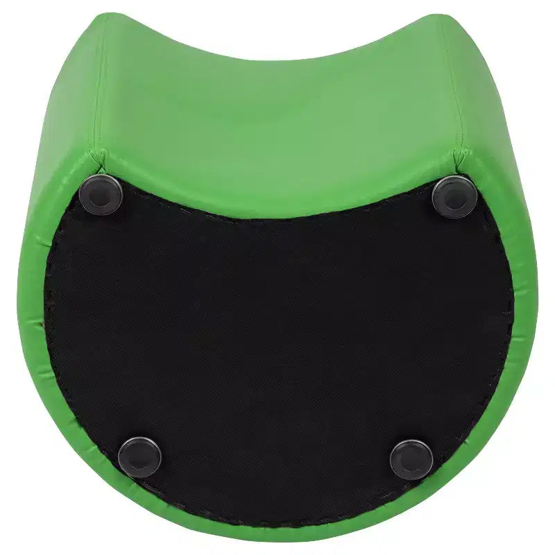 Pouf modulare a forma di luna, multicolore, seduta singola