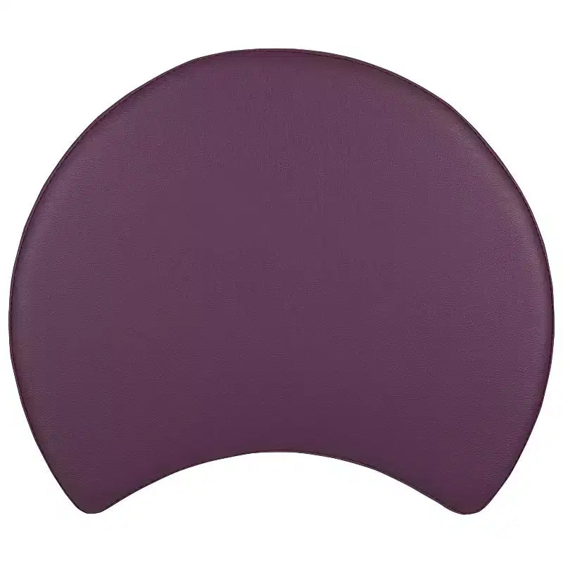 Pouf modulare a forma di luna, multicolore, seduta singola