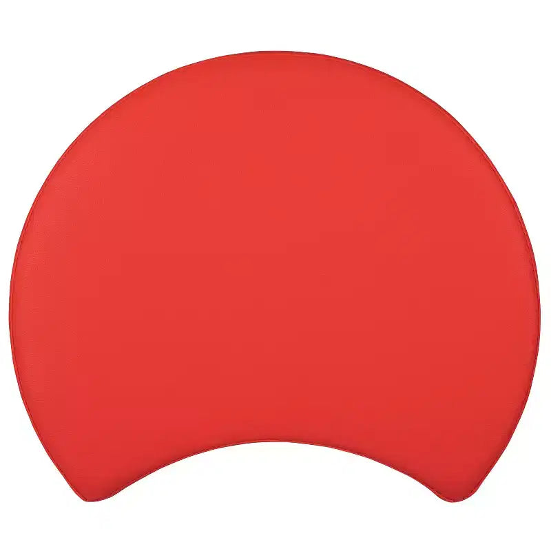 Pouf modulare a forma di luna, multicolore, seduta singola