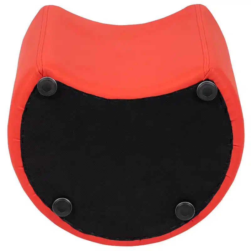 Pouf modulare a forma di luna, multicolore, seduta singola