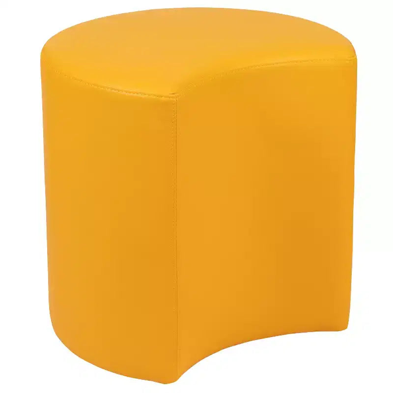 Pouf modulare a forma di luna, multicolore, seduta singola